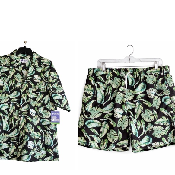 Trunks Surf & Swim Co. men’s XXL matching set new with tags